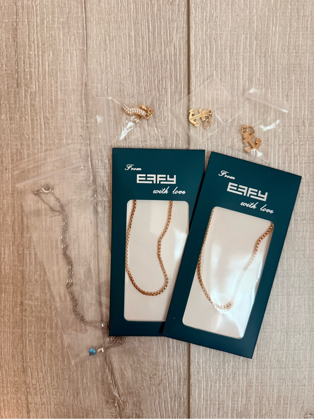 EFFY Necklace and Charms Set